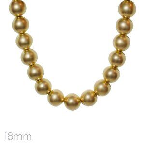 Large Pearl Bead Necklace